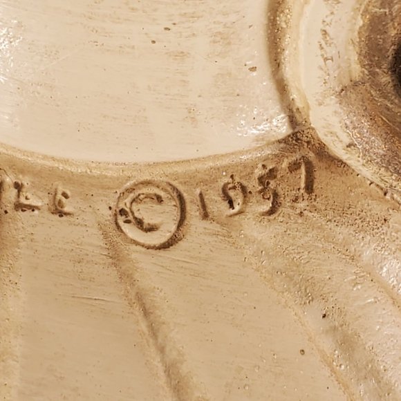 Two Circa 1957 Chicago Double Candle Stick Holders Chicago Universal Statuary - Picture 9 of 15